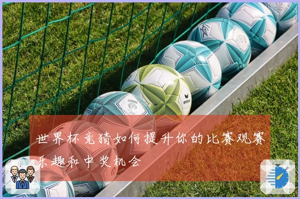 世界杯竞猜如何提升你的比赛观赛乐趣和中奖机会