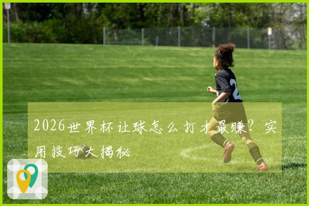 2026世界杯让球怎么打才最赚？实用技巧大揭秘